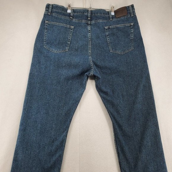 WRANGLER Jeans Men's Regular Fit Straight Leg Denim Blue Size 42 x 30 - Picture 11 of 12